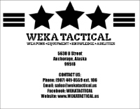 FFL Dealers & Firearm Professionals WEKA Tactical, LLC. in Anchorage AK