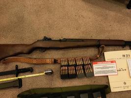 Springfield M1 Garand With Tons Of Ammos