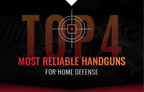 Top 4 Most Reliable Handguns for Home Defense